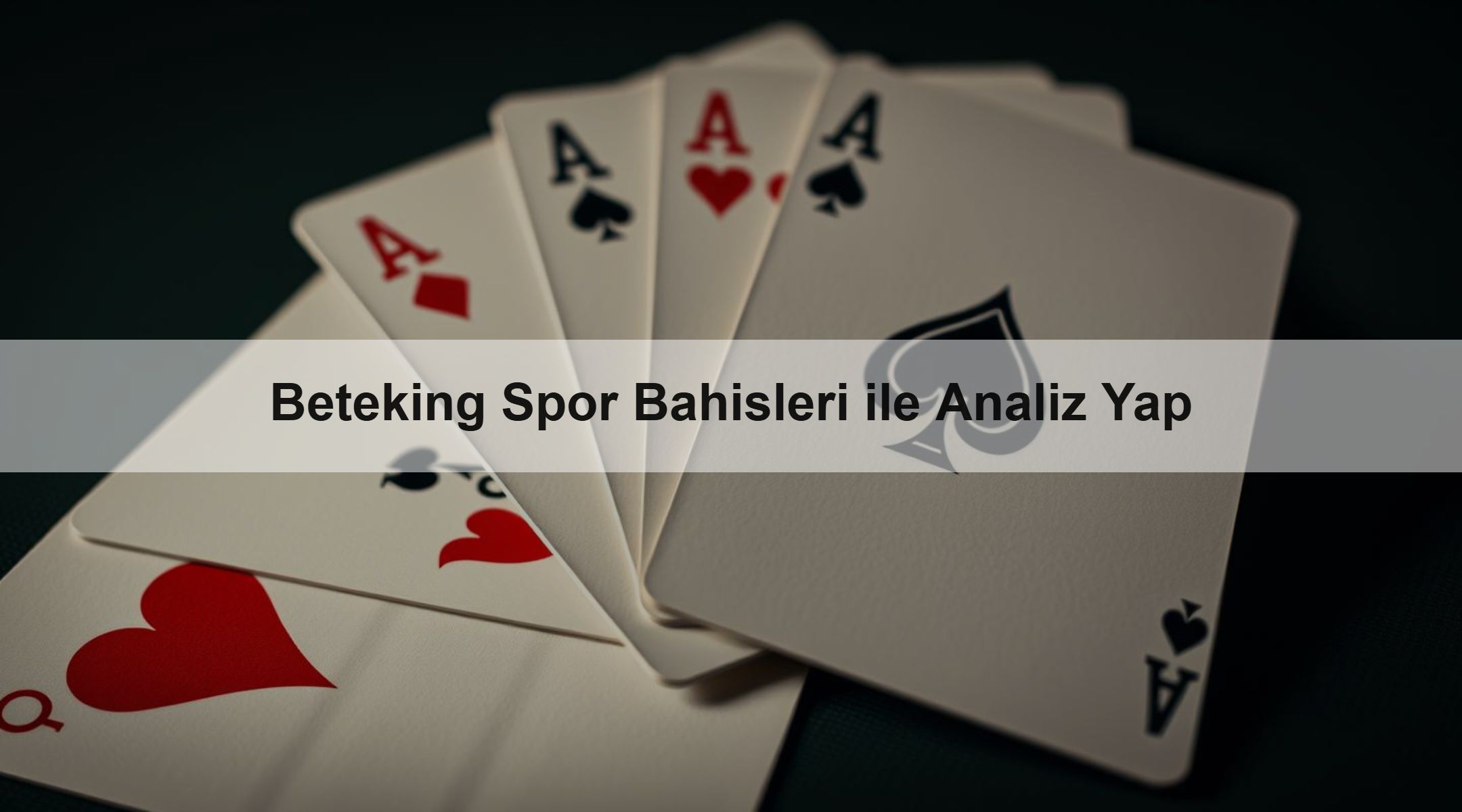 Beteking Spor Bahisleri ile Analiz Yap